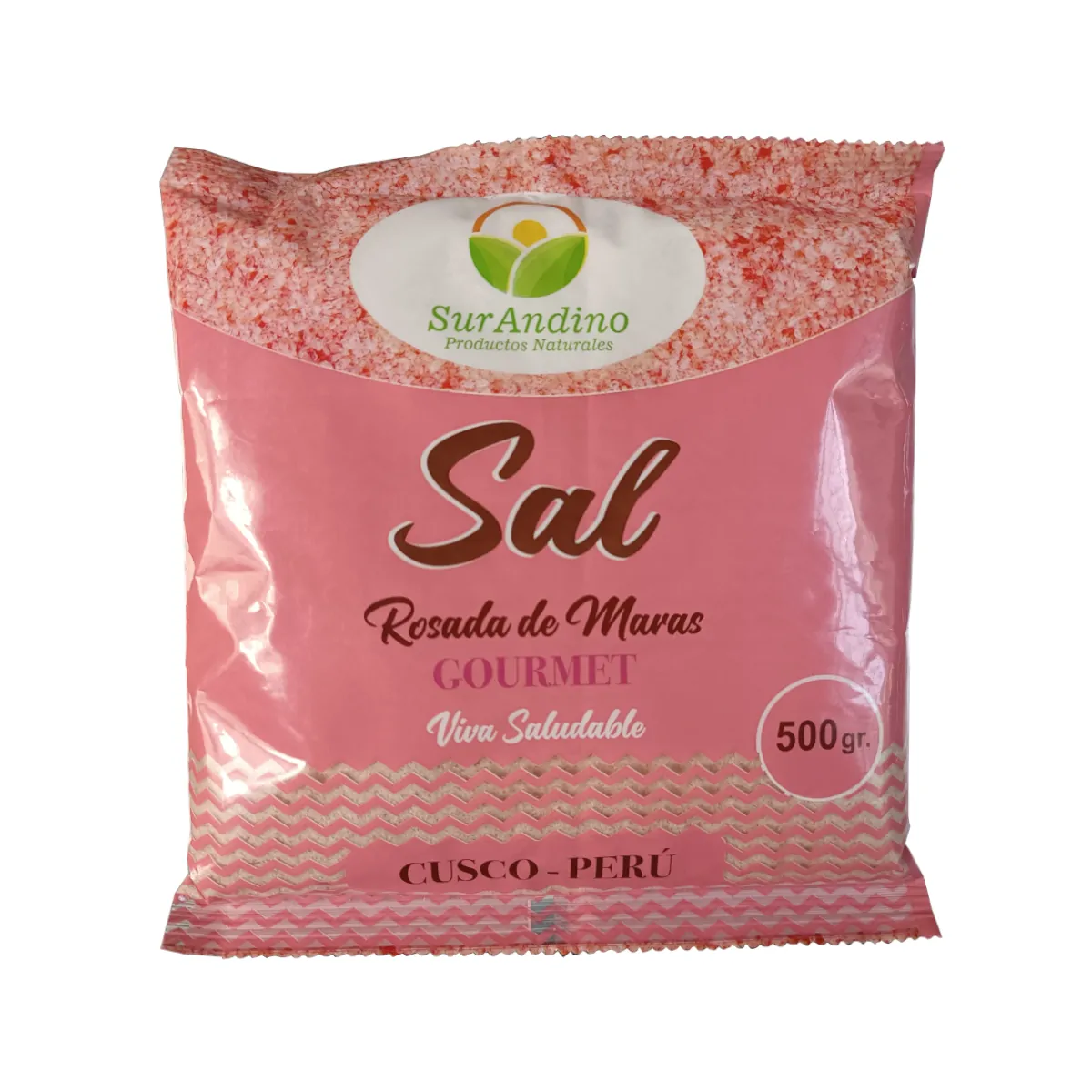 Sal Rosada De Maras Fina 500 gr